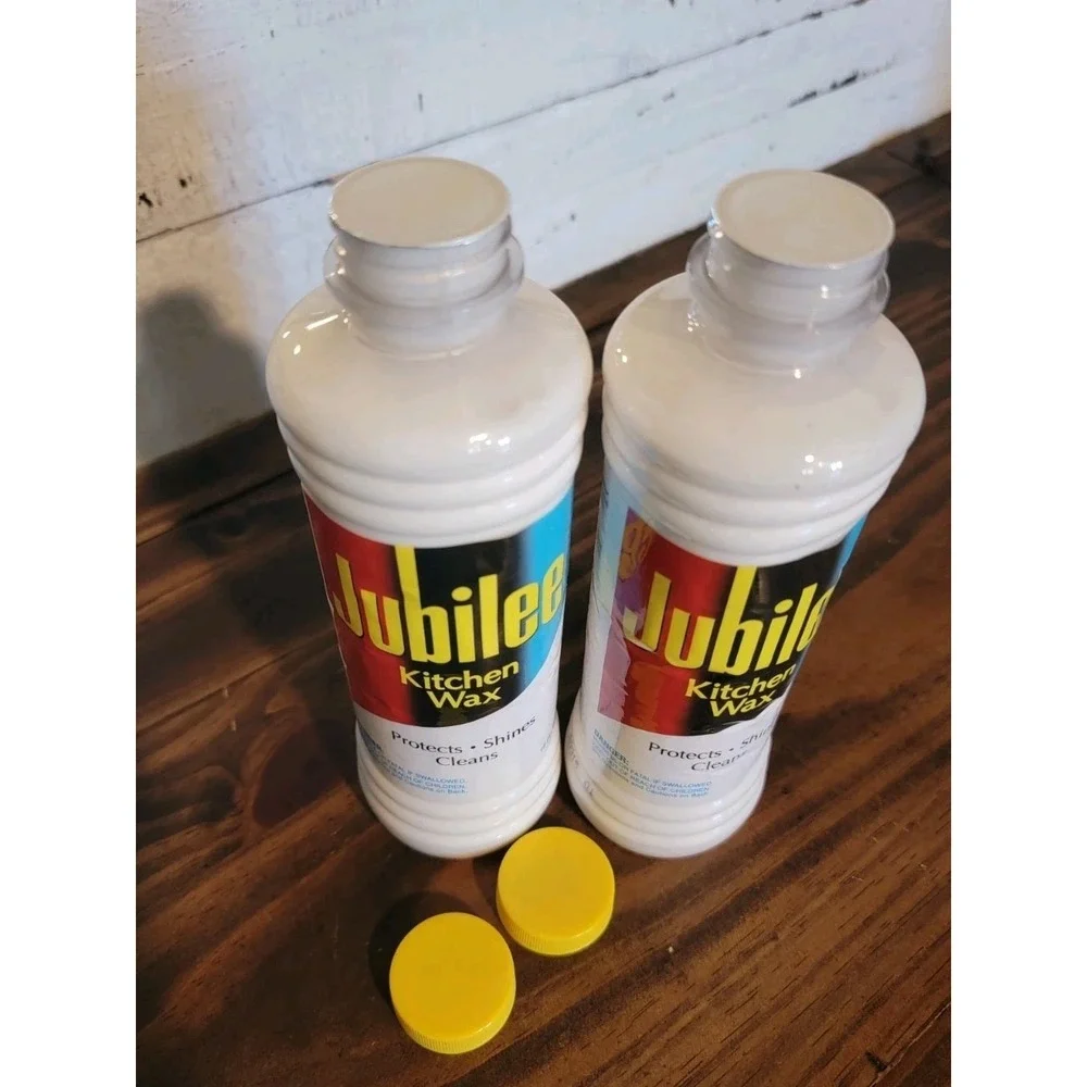 Jubilee Kitchen Wax -‎ Lot Of Two 15 Fl Oz Bottles- New Sealed By Malco